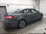 2019 Ford Fusion Se Gray vin: 3FA6P0T99KR265279