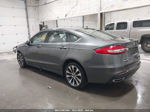 2019 Ford Fusion Se Gray vin: 3FA6P0T99KR265279