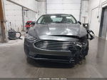 2019 Ford Fusion Se Gray vin: 3FA6P0T99KR265279