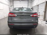 2019 Ford Fusion Se Gray vin: 3FA6P0T99KR265279