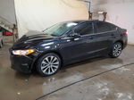 2020 Ford Fusion Se Black vin: 3FA6P0T99LR156287