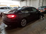 2020 Ford Fusion Se Black vin: 3FA6P0T99LR156287