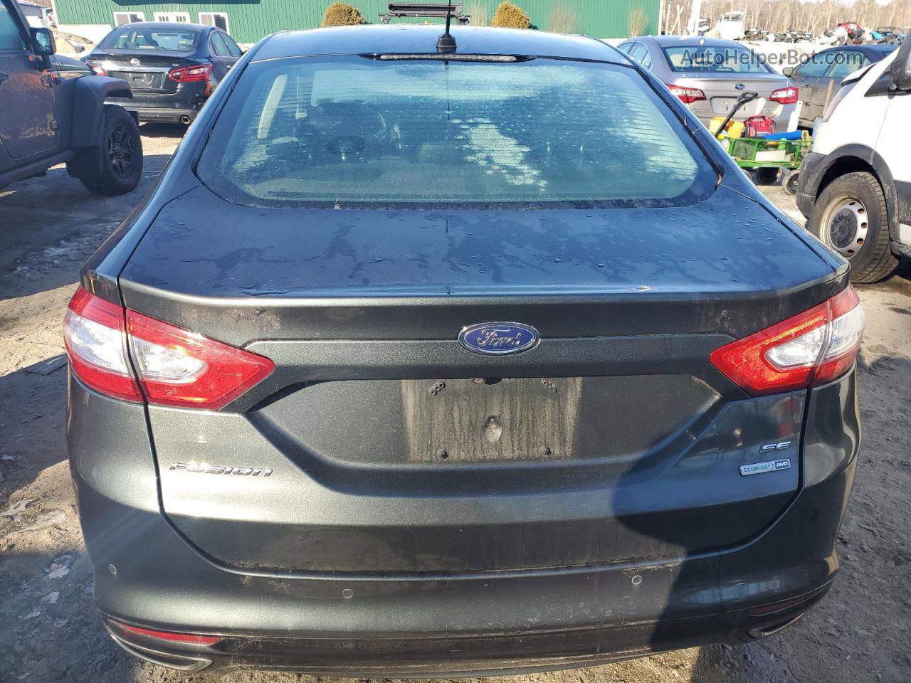 2016 Ford Fusion Se Зеленый vin: 3FA6P0T9XGR209259