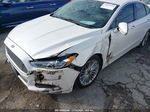 2016 Ford Fusion Se White vin: 3FA6P0T9XGR335993