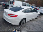 2016 Ford Fusion Se White vin: 3FA6P0T9XGR335993