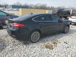 2017 Ford Fusion Se Black vin: 3FA6P0T9XHR298798