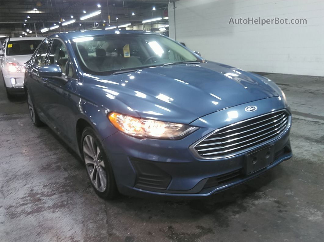 2019 Ford Fusion Se vin: 3FA6P0T9XKR243467