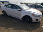 2020 Ford Fusion Se White vin: 3FA6P0T9XLR165872