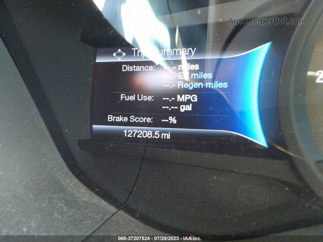 2014 Ford Fusion S Hybrid Светло-синий vin: 3FA6P0UU0ER174344