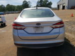 2018 Ford Fusion S Hybrid Silver vin: 3FA6P0UU0JR278987