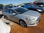 2018 Ford Fusion S Hybrid Silver vin: 3FA6P0UU0JR278987