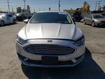 2018 Ford Fusion S Hybrid Silver vin: 3FA6P0UU2JR110364