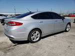 2018 Ford Fusion S Hybrid Серебряный vin: 3FA6P0UU2JR110364