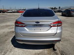 2018 Ford Fusion S Hybrid Silver vin: 3FA6P0UU2JR110364