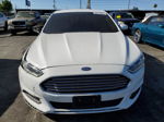 2016 Ford Fusion S Hybrid White vin: 3FA6P0UU3GR251498