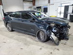 2014 Ford Fusion S Hybrid Blue vin: 3FA6P0UU6ER234854