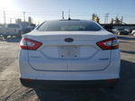 2014 Ford Fusion S Hybrid White vin: 3FA6P0UU8ER275910