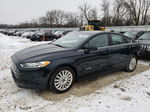 2014 Ford Fusion S Hybrid Черный vin: 3FA6P0UUXER155574