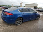 2017 Ford Fusion Sport Blue vin: 3FA6P0VP2HR268643