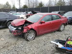 2012 Ford Fusion Hybrid Red vin: 3FADP0L31CR222558