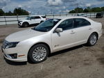 2012 Ford Fusion Hybrid White vin: 3FADP0L31CR409640