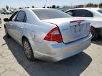 2012 Ford Fusion Hybrid Silver vin: 3FADP0L32CR218633