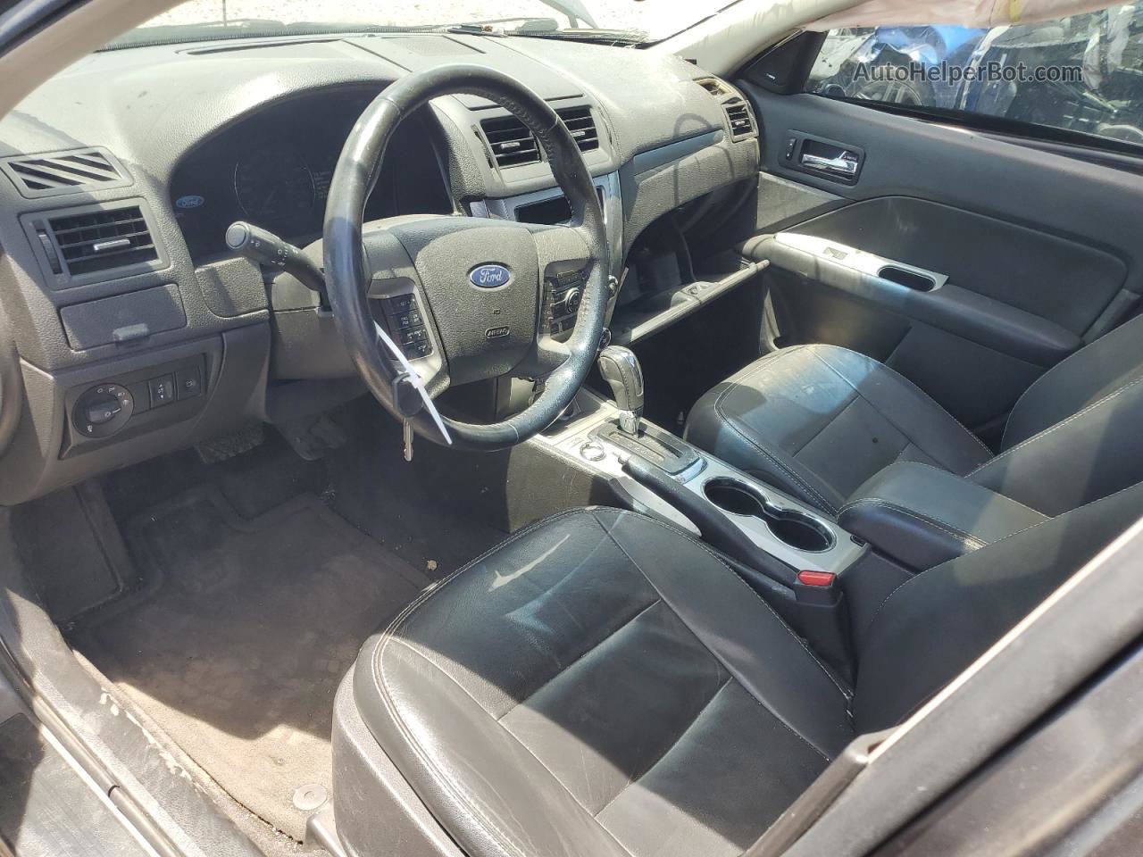 2012 Ford Fusion Hybrid Угольный vin: 3FADP0L32CR327691