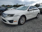 2010 Ford Fusion Hybrid White vin: 3FADP0L33AR104699