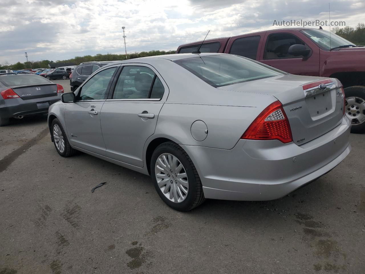 2010 Ford Fusion Hybrid Gray vin: 3FADP0L33AR256448