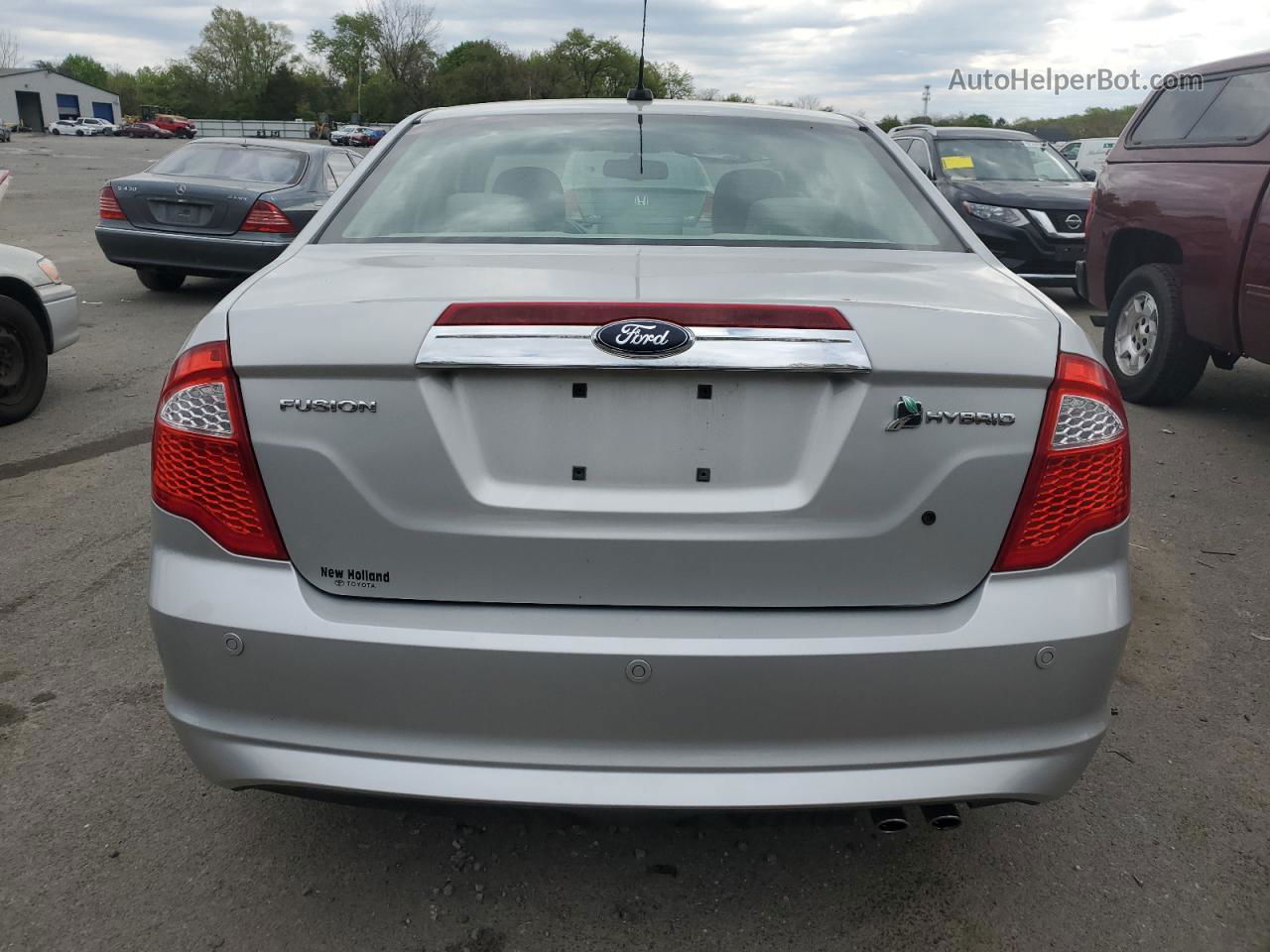 2010 Ford Fusion Hybrid Gray vin: 3FADP0L33AR256448