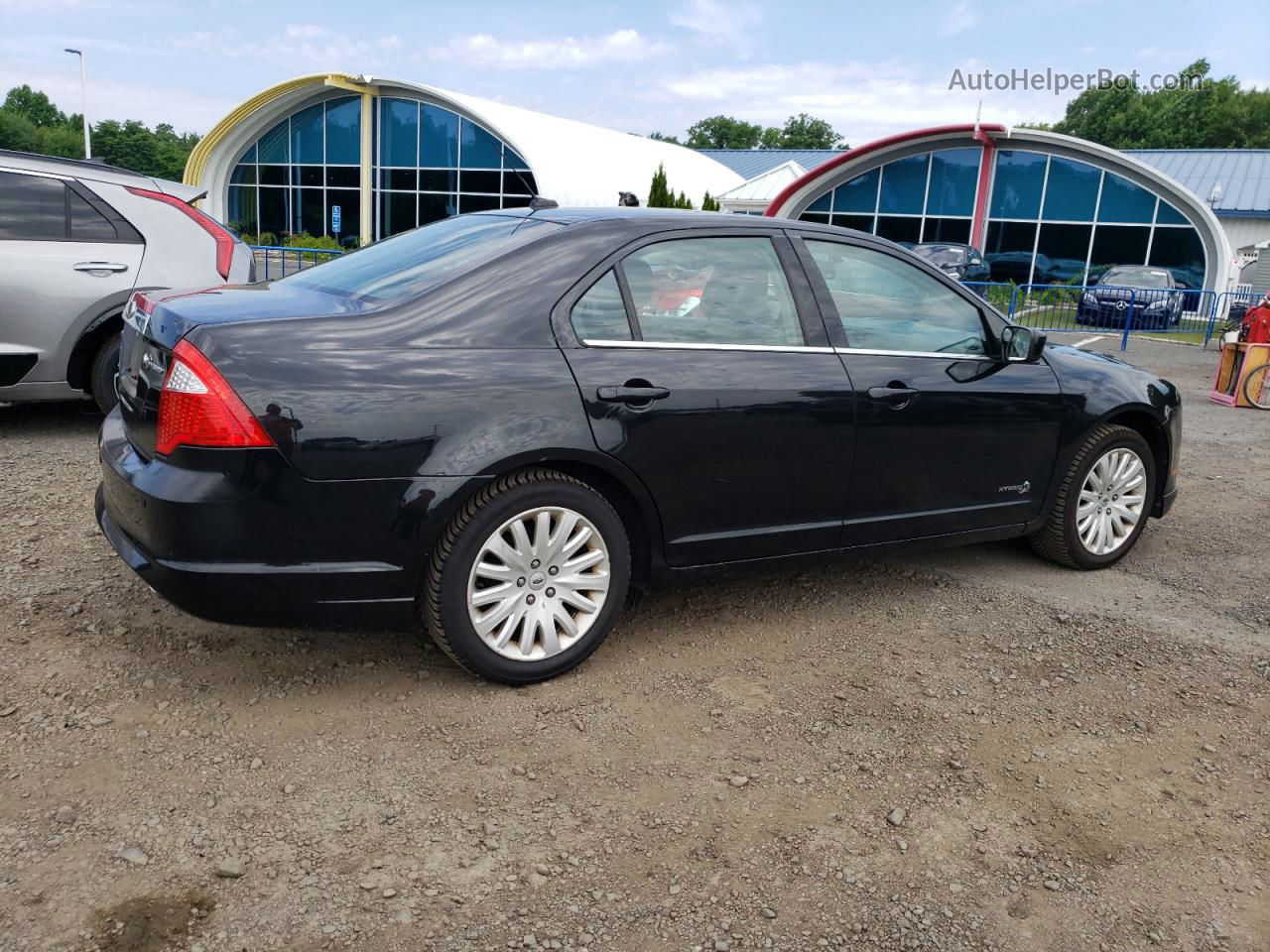 2010 Ford Fusion Hybrid Black vin: 3FADP0L34AR364416