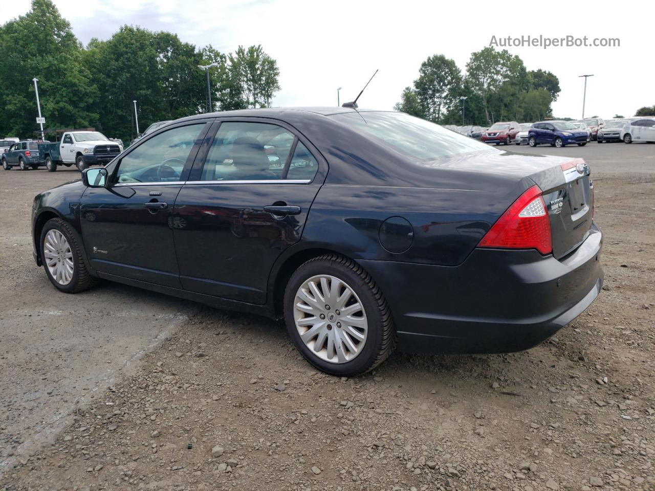 2010 Ford Fusion Hybrid Black vin: 3FADP0L34AR364416