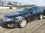 2010 Ford Fusion Hybrid Black vin: 3FADP0L34AR370488