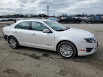 2012 Ford Fusion Hybrid White vin: 3FADP0L34CR229214