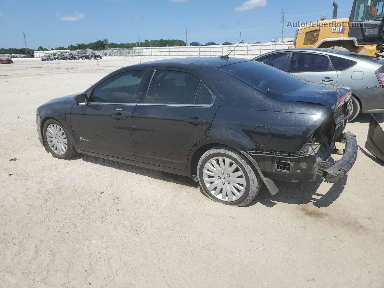 2010 Ford Fusion Hybrid Black vin: 3FADP0L35AR271419