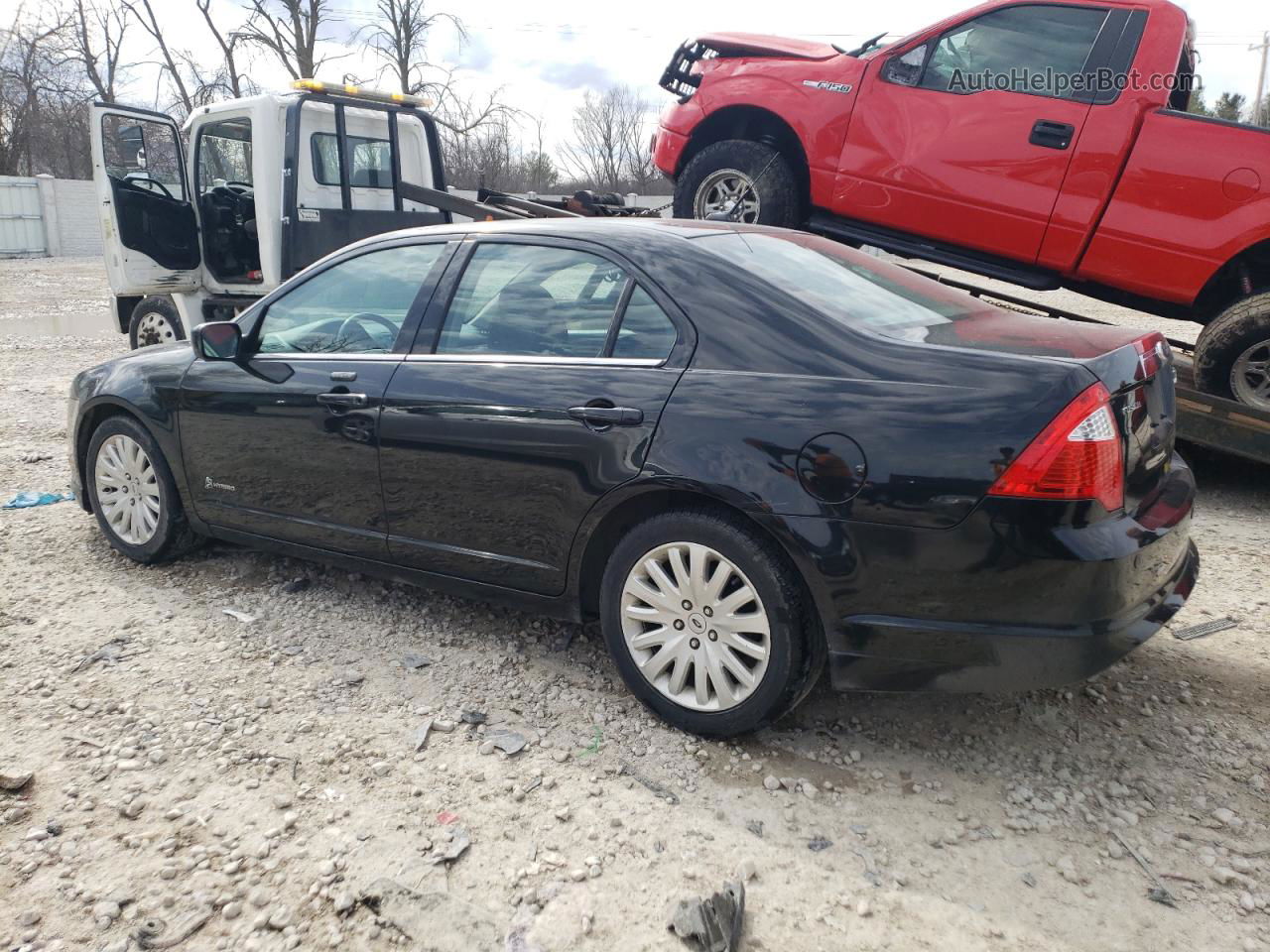 2010 Ford Fusion Hybrid Черный vin: 3FADP0L35AR347401