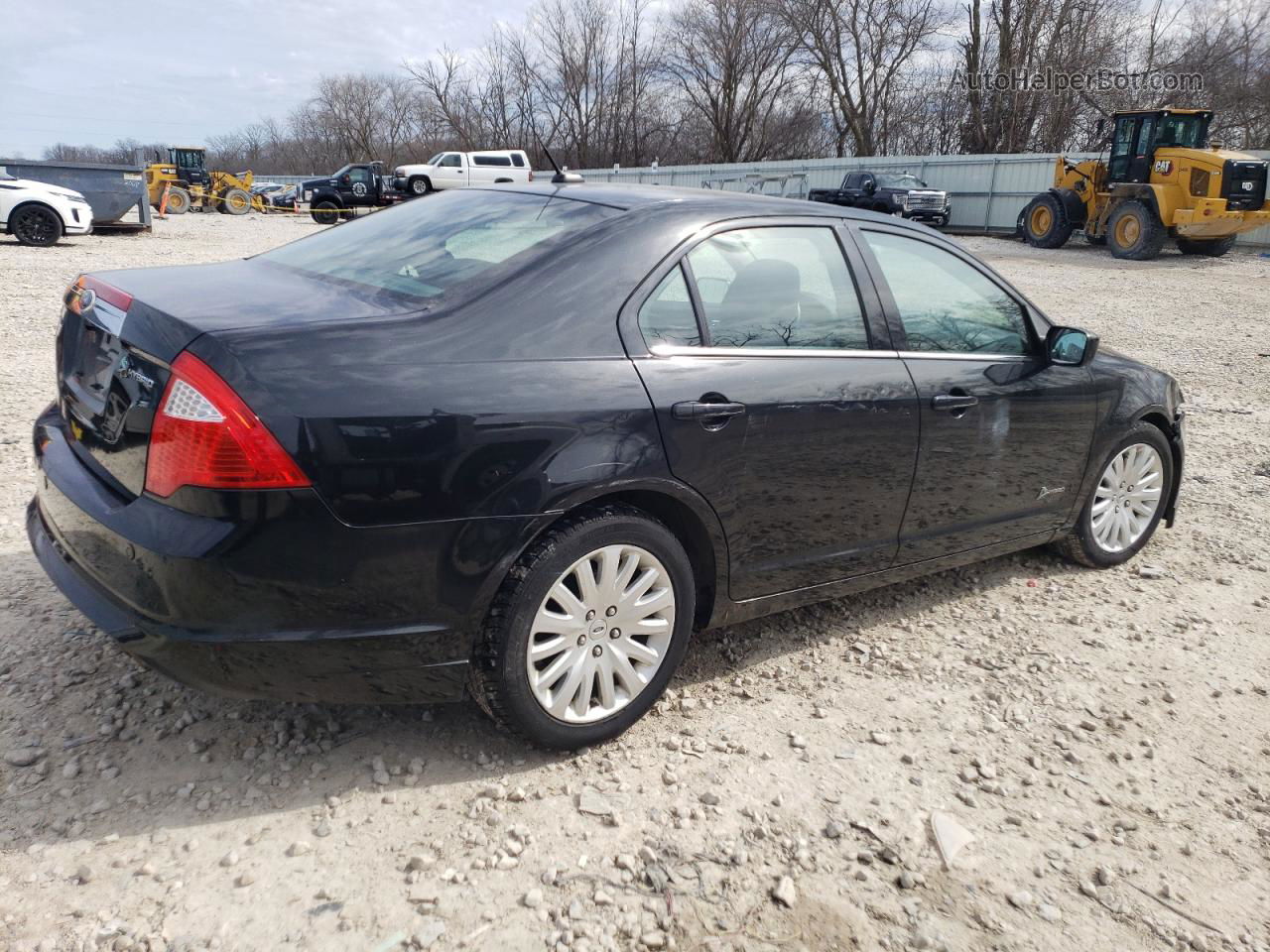 2010 Ford Fusion Hybrid Черный vin: 3FADP0L35AR347401