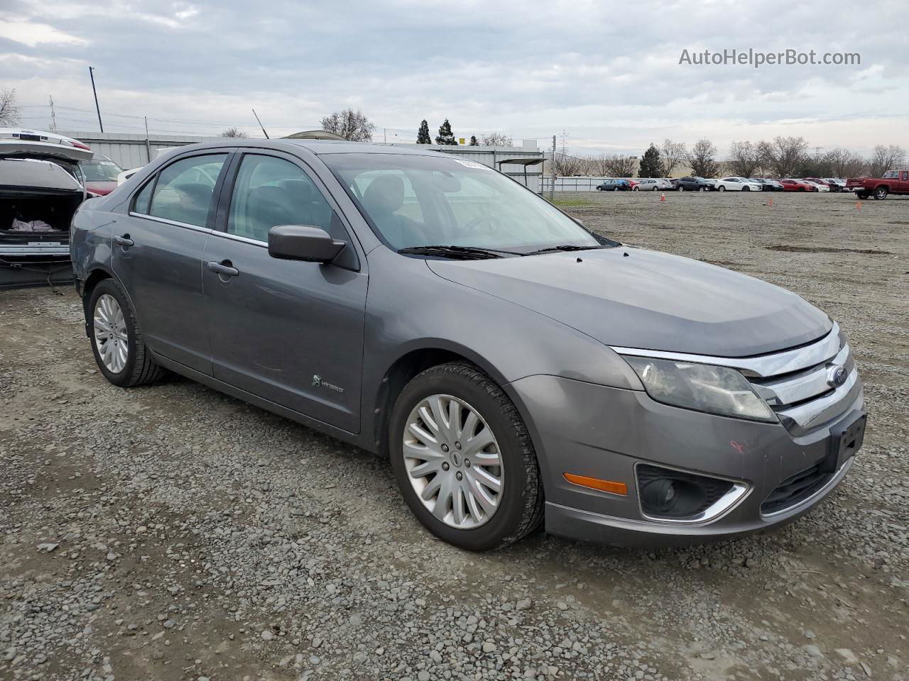 2010 Ford Fusion Hybrid Серый vin: 3FADP0L36AR182149