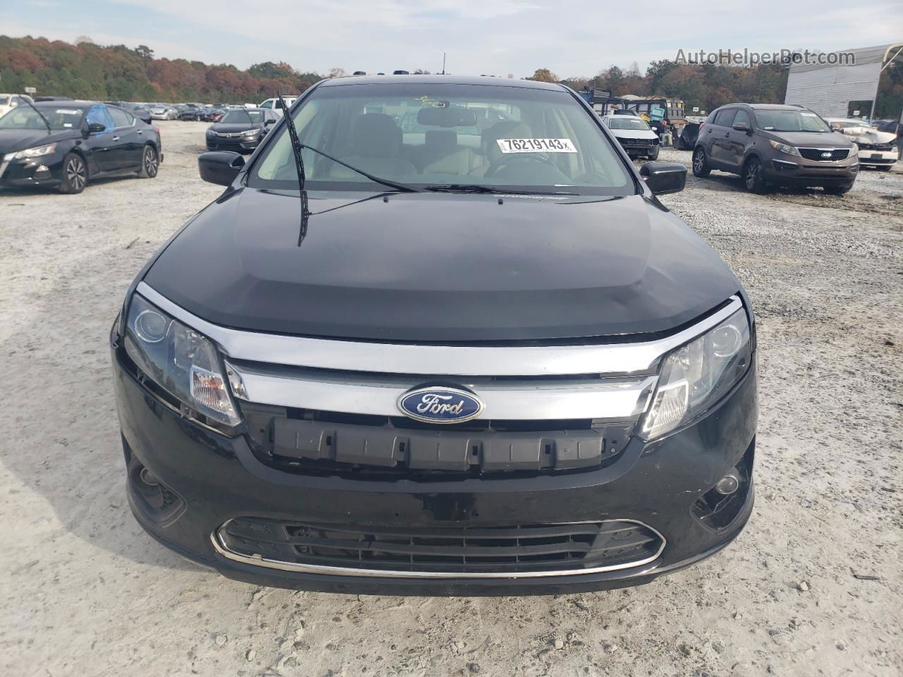 2010 Ford Fusion Hybrid Black vin: 3FADP0L36AR384943