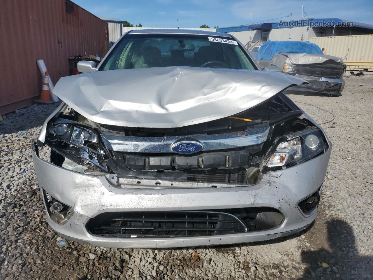 2010 Ford Fusion Hybrid Silver vin: 3FADP0L37AR372980