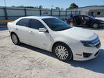 2010 Ford Fusion Hybrid White vin: 3FADP0L38AR104357