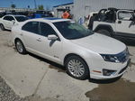 2012 Ford Fusion Hybrid White vin: 3FADP0L3XCR438991