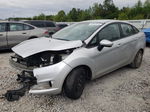 2015 Ford Fiesta S Silver vin: 3FADP4AJ0FM100624