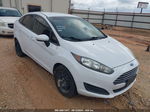 2015 Ford Fiesta S White vin: 3FADP4AJ0FM121019