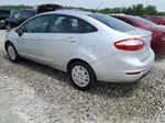 2015 Ford Fiesta S Silver vin: 3FADP4AJ0FM181172