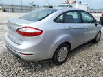 2015 Ford Fiesta S Silver vin: 3FADP4AJ0FM181172