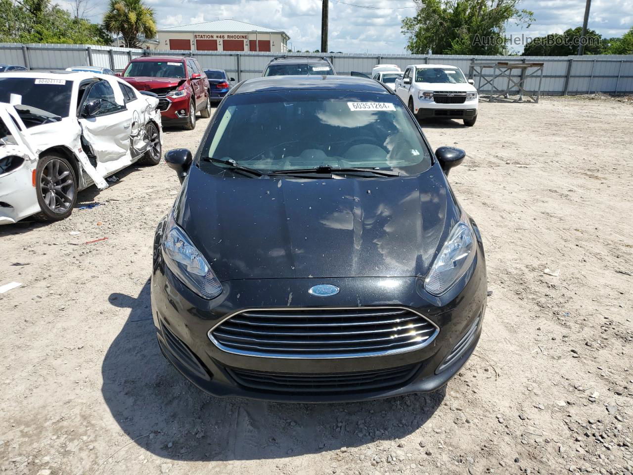 2015 Ford Fiesta S Black vin: 3FADP4AJ0FM219497