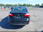 2016 Ford Fiesta S Black vin: 3FADP4AJ0GM113875