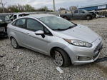 2016 Ford Fiesta S Silver vin: 3FADP4AJ0GM178466