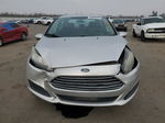 2017 Ford Fiesta S Silver vin: 3FADP4AJ0HM102635